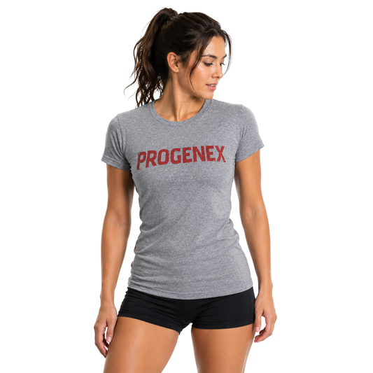 Woman's Progenex Classic T-shirt Gray